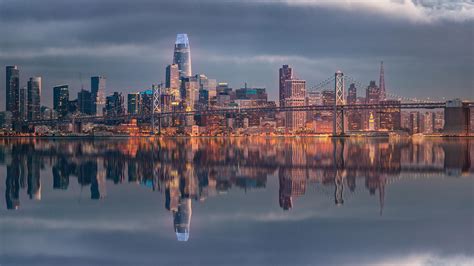 San Francisco Skyline from Oakland Harbor : r/bayarea