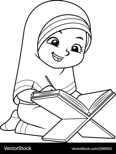 Quran Black And White Clipart