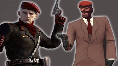 TF2 Spy is Revolver Ocelot - YouTube