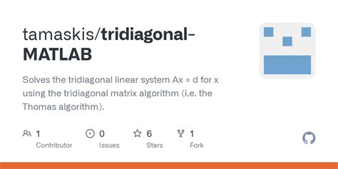 tridiagonal-MATLAB/tridiagonal_matrix.m at main · tamaskis/tridiagonal ...