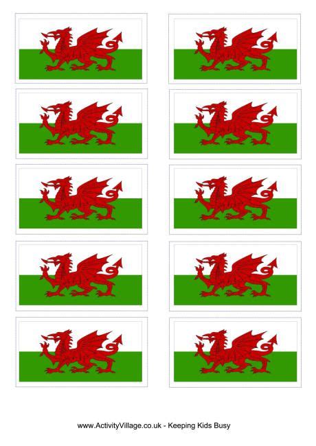 Welsh Flag Printable | Flag printable, Welsh flag, Free flag printables