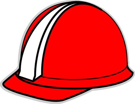 Red Hard Hat Clip Art at Clker.com - vector clip art online, royalty free & public domain