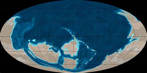 Paleogeographic Earth Reconstruction, Early Cambrian (540Ma)