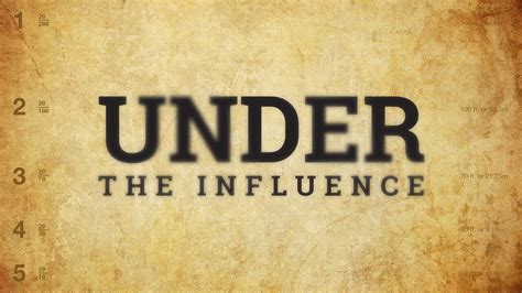 Under the Influence - Message Series | Ron Carpenter Ministries