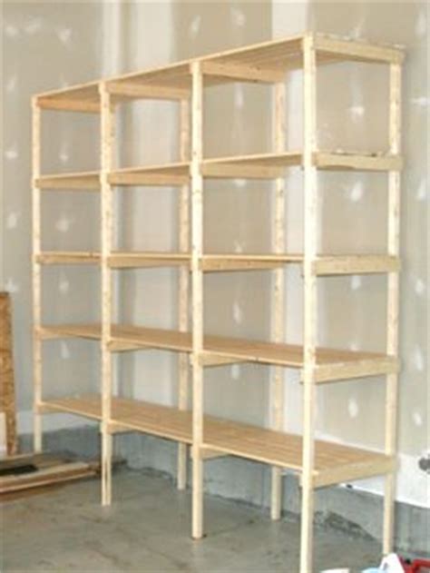 Wood Storage Shelves Plans PDF Woodworking