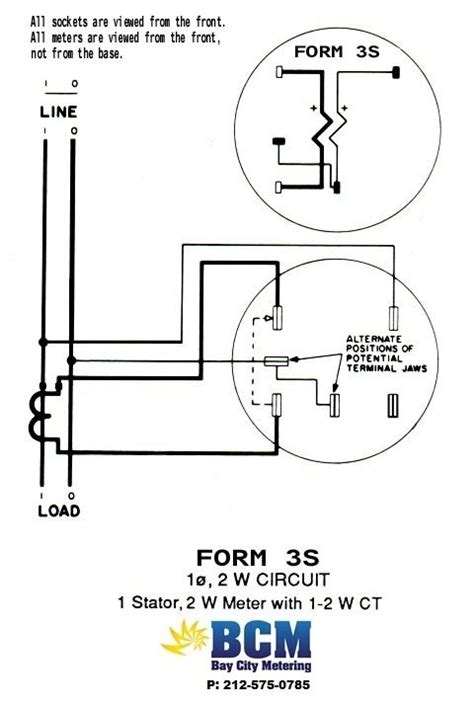 Residential Meter Socket Wiring Diagram