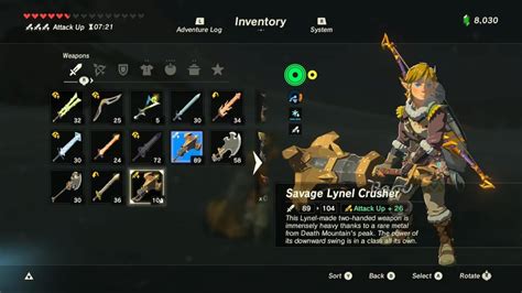 Savage Lynel Crusher. How are is this? Probably the 5 only lynel I've killed in my master mode ...