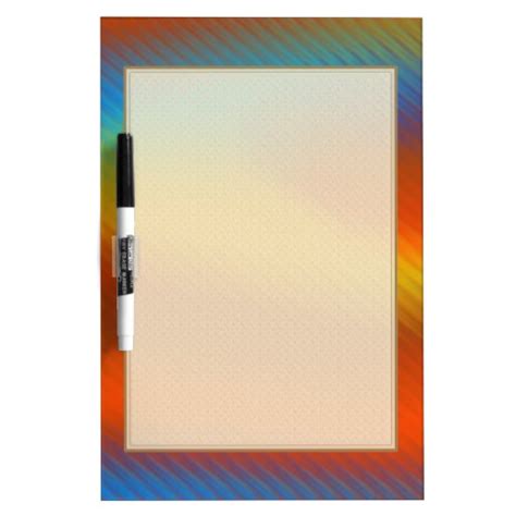 Bright Colors Dry Erase Board | Zazzle