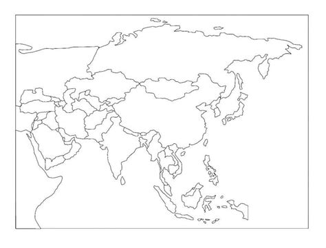 Decimal Susurro radio mapa politico de asia para rellenar Regularidad ...