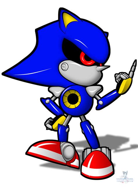 Simple Metal Sonic by vicenticoTD on DeviantArt