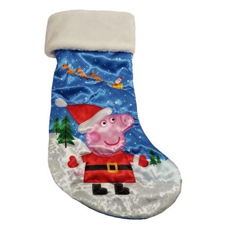 Peppa Pig Christmas Stocking Cartoon Character Kurt S. Adler Children ...