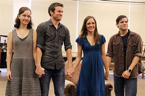 Broadway.com | Photo 8 of 27 | Meet Broadway Outlaws Laura Osnes, Jeremy Jordan and the Bonnie ...