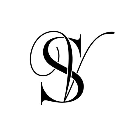 Calligraphy Logo, Boutique Logo Design, Business Logo, VS, SV - Etsy ...