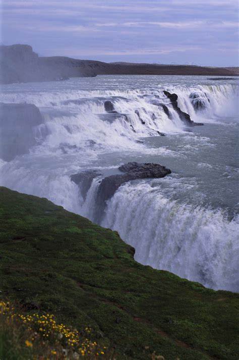 Free Stock photo of Overview of Gullfoss Falls in Iceland | Photoeverywhere