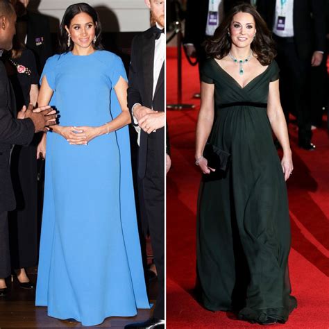 Meghan Markle and Kate Middleton Maternity Style, Compared