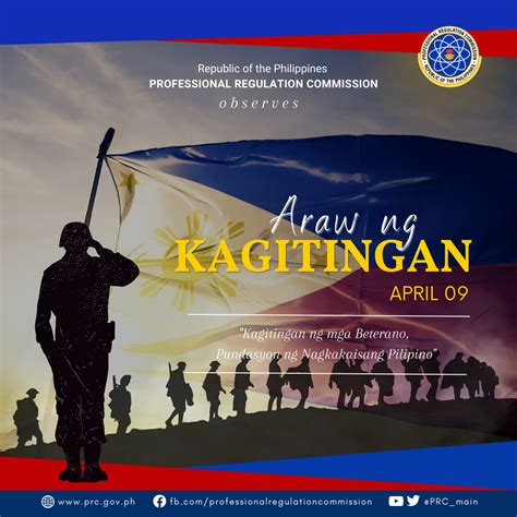 PRC Commemorates Araw Ng Kagitingan | Professional Regulation Commission