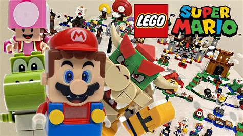 LEGO Super Mario - ALL Sets, ONE Course SPEEDRUN! - YouTube