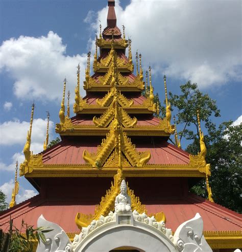 Buddhist pagoda, Eden gardens, Calcutta : India. | Buddhist pagoda, Calcutta, Garden of eden