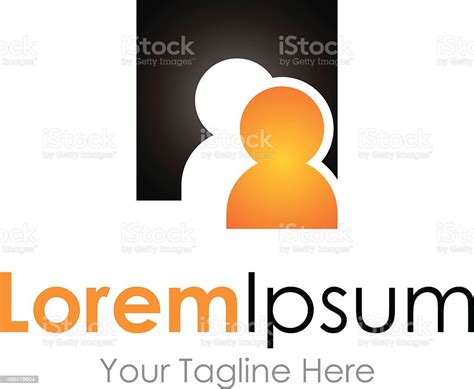 Step Out The Black Background Concept Elements Icon Logo Stock Illustration - Download Image Now ...