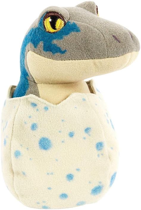 Jurassic World Mini Blue in Egg Plush #jurassicworld #blueraptor #dinosauregg #dinosaur # ...