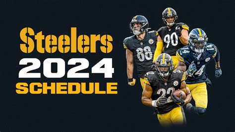 Steelers Schedule 2024 2024 Season Predictions - Josi Maurise