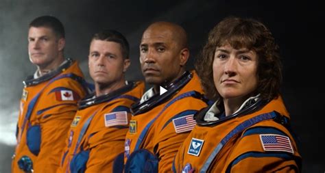 Meet the four astronauts who will soon take a trip to the Moon ...