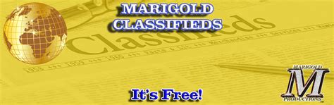 Marigold Classifieds - Geo Classified Ads CMS