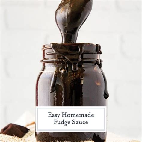 EASY Homemade Fudge Sauce Recipe - 6 Ingredient Hot Fudge