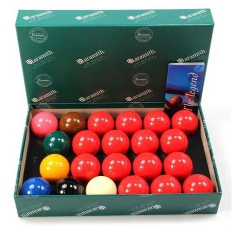 Aramith Snooker Ball Set, For Billiard's Table at Rs 9500/set in ...