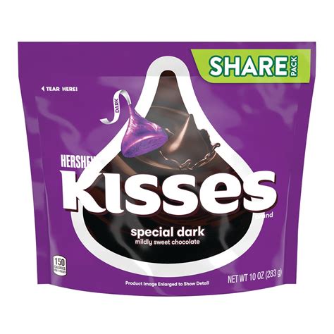 Hershey Kisses Special Dark Chocolate Share Pack 283g