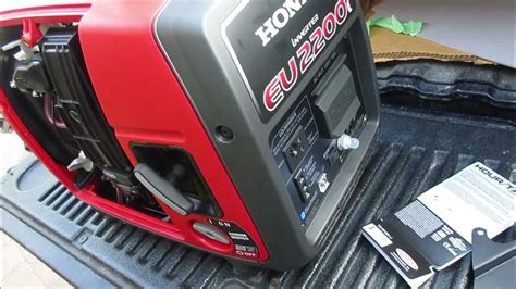 Honda EU2200i generator and HARDLINE Hour meter install - YouTube