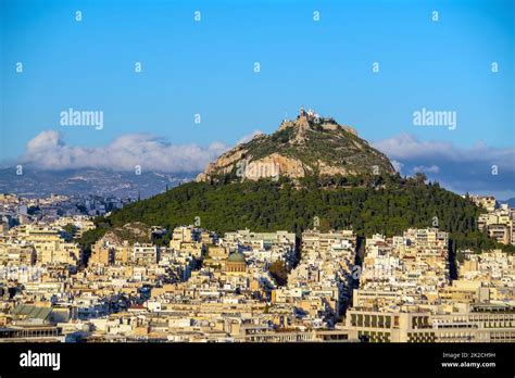 Downtown Athens city skyline, cityscape Stock Photo - Alamy