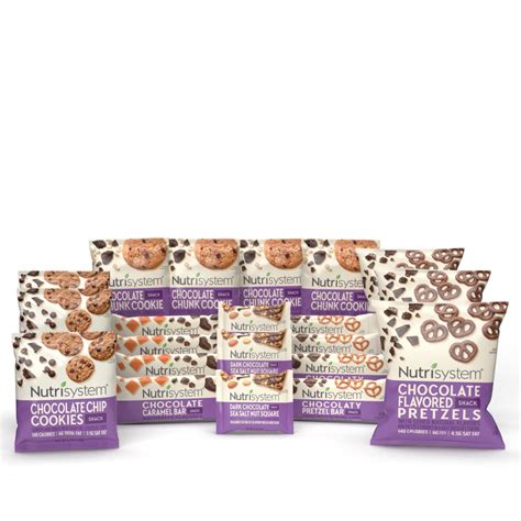 Nutrisystem 21-Day Chocolate Lovers Indulgence Snacks - 22344673 | HSN