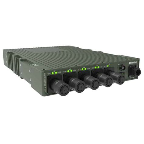 ESW2200 Series Rugged Ethernet Switch - Compact military Cisco switch ...