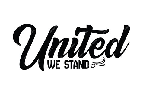 Premium Vector | United we stand svg