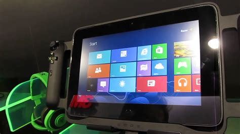 Razer Edge Windows 8 gaming tablet - YouTube