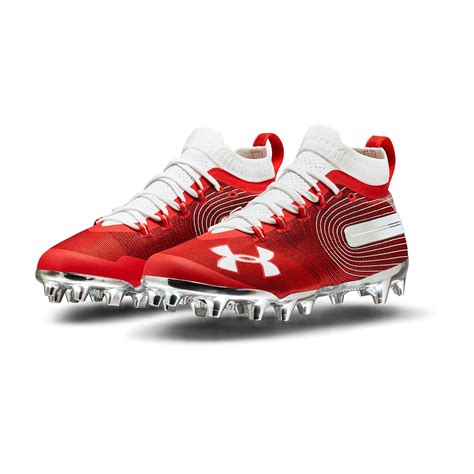 Under Armour Men's Ua Spotlight Mc Football Cleats in Red/ (Red) for ...