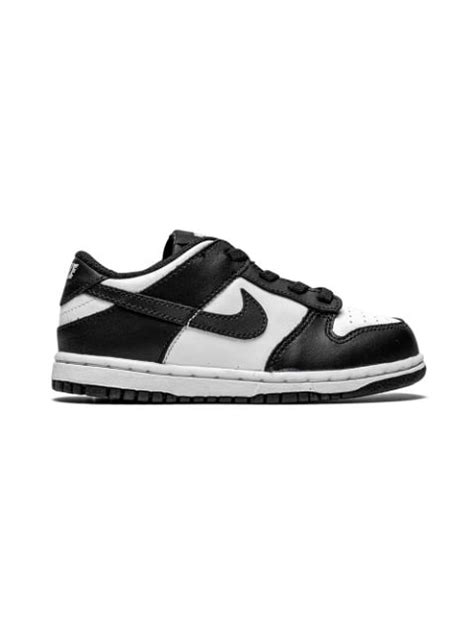 Shop black & white Nike Kids Nike Dunk Low sneakers with Express ...