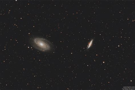 M81, M82 Galaxy Group – Astrophotography by HrAstro