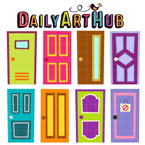 Doors Clipart | Free download on ClipArtMag