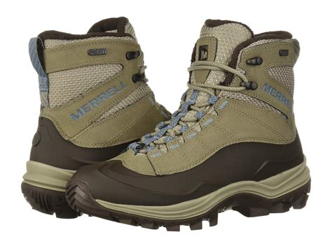 Merrell Leather Thermo Chill Mid Shell Waterproof in Brown - Lyst