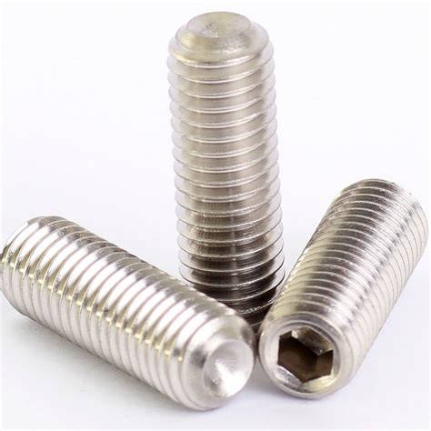 4mm M4 A2 Acciaio Inox estirpare le viti COPPA punto Esagonale Set Vite DIN 916 | eBay