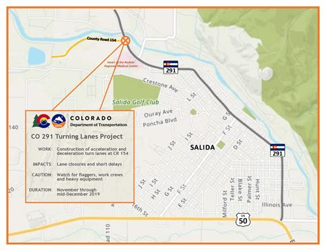 MAP_CO 291 Salida Turning Lanes.jpg — Colorado Department of Transportation