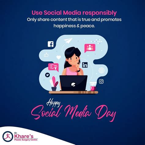 Social Media Day | Responsible use of social media poster, Social media poster, Social media ...