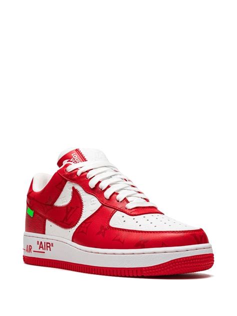 Nike x Louis Vuitton Air Force 1 Low "Virgil Abloh - White/Red ...