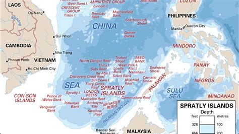 Spratly Islands | reefs, shoals, atolls, and islets, South China Sea | Britannica