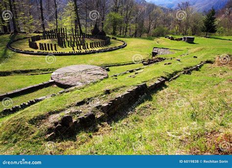 Sarmizegetusa Regia Sanctuary Stock Photo - Image of immolation, sacred ...