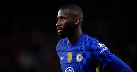 Chelsea defender Antonio Rudiger during their victory over Lille at ...