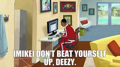 YARN | [Mike] Don't beat yourself up, Deezy. | Mike Tyson Mysteries (2014) - S04E08 San Juan ...
