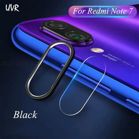 For Xiaomi Redmi Note 7 Note7 Camera Lens Protector Tempered Glass ...